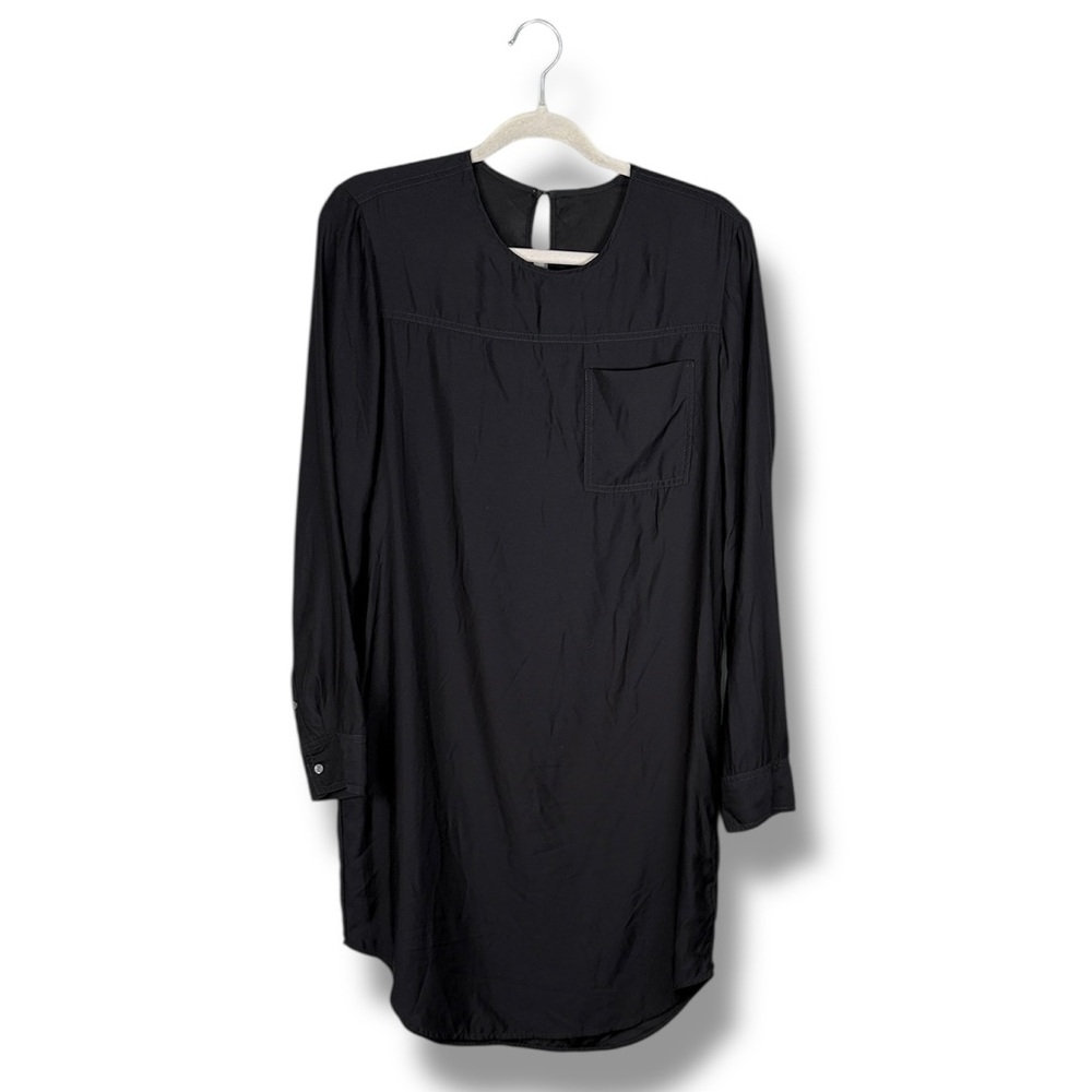 Standard James Perse‎ Black Shirt Dress Size Medium